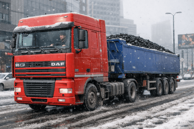 kierowca zima węgiel small