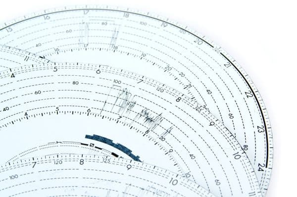 Czy w analogowych tachografach wystarczą wpisy na tarczce?