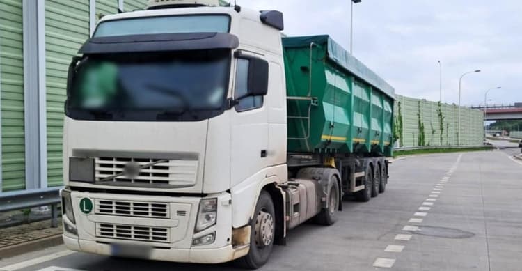 Mandat za usterkę SCR i pusty zbiornik płynu AdBlue w ciężarówce