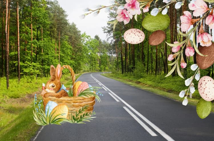 Wielkanoc 2025 na polskich drogach. Kiedy największy ruch