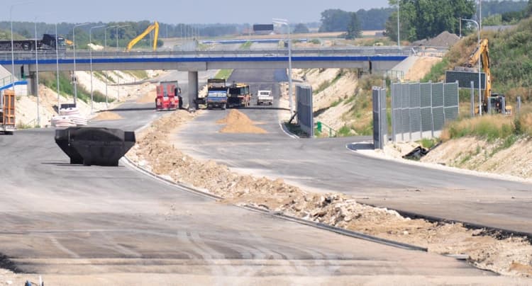 s17 warszawa granic stan prac 05 2025