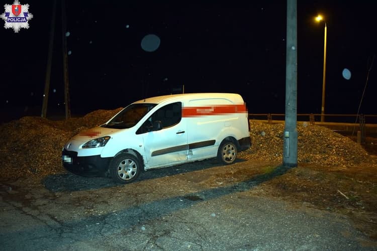 Kurier ukradł paczki, pieniądze i auto zamość 1