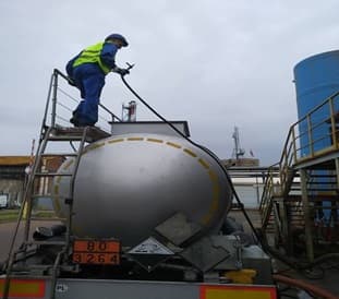 Ocena ryzyka pracy na cysternie