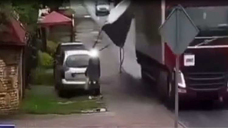 kamiensk wypadek 57-latka nie żyje