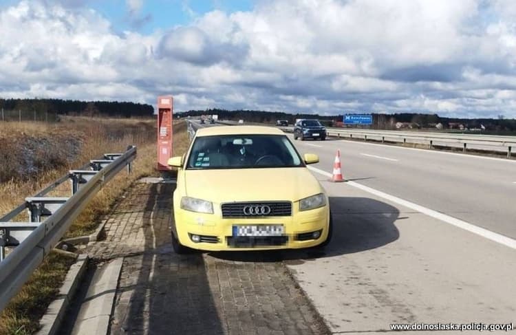 Gruzin ukradł złe paliwo Auto stanęło na drodze a on zasnął