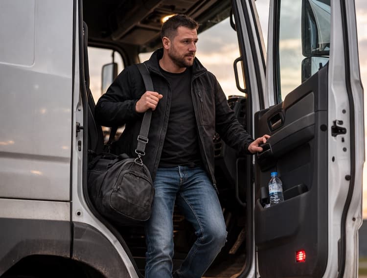 zmeczony kierowcaaaa