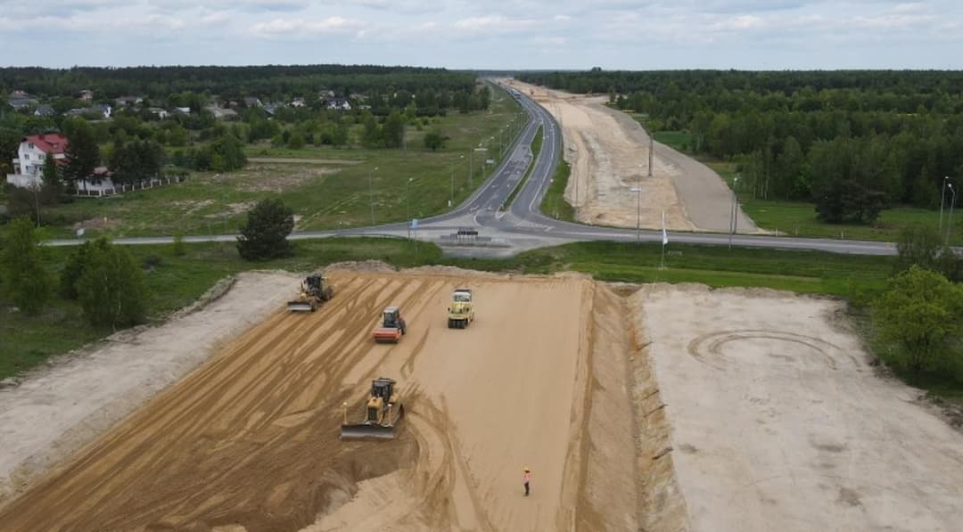 Via Carpatia s19 lublin lubartów postęp prac 1