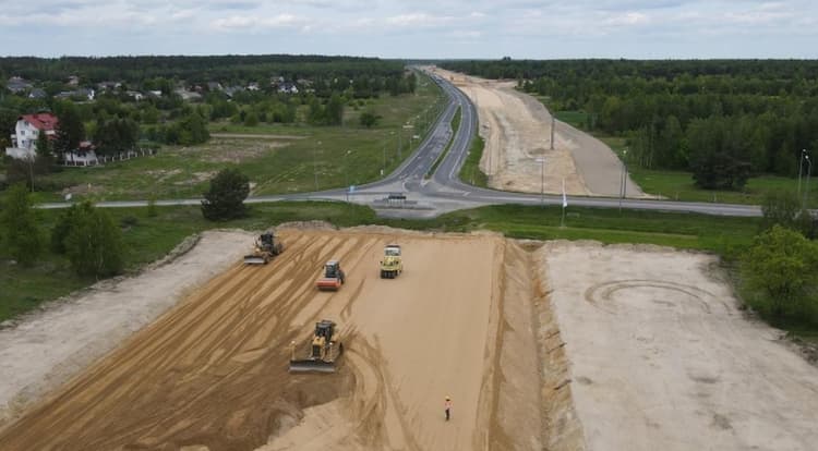 Via Carpatia s19 lublin lubartów postęp prac 1