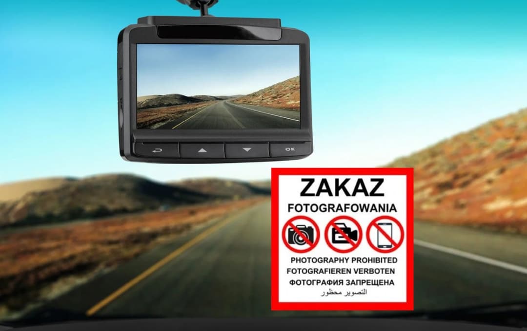 Mandat za wideorejestrator w Polsce Zakaz fotografowania działa