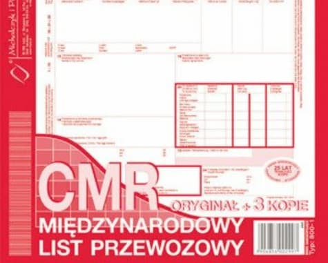 Jak wypełnić cmr