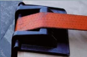 zasady mocowania  ładunku