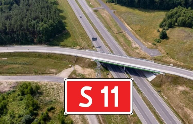 droga ekspresowa s11 przebieg stan prac marzec 2025