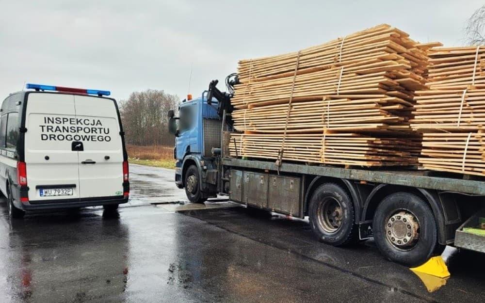 ITD S8 papiery z 2023 brak karty świadectwa przeładowane auto ciężarowe 1