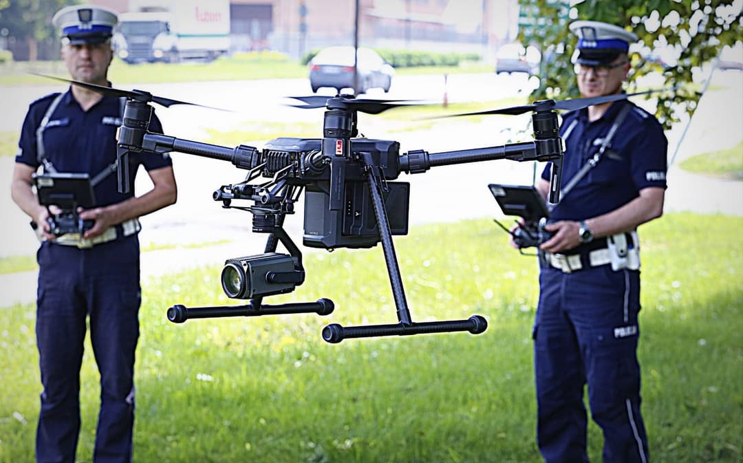 policja dron